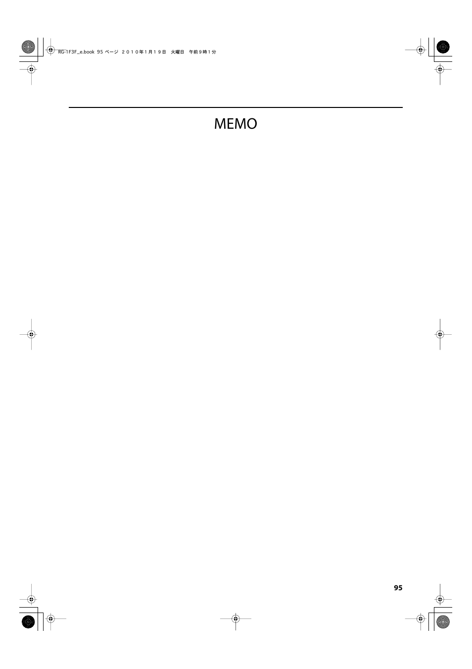 Roland Digital Grand RG-3F User Manual | Page 95 / 100