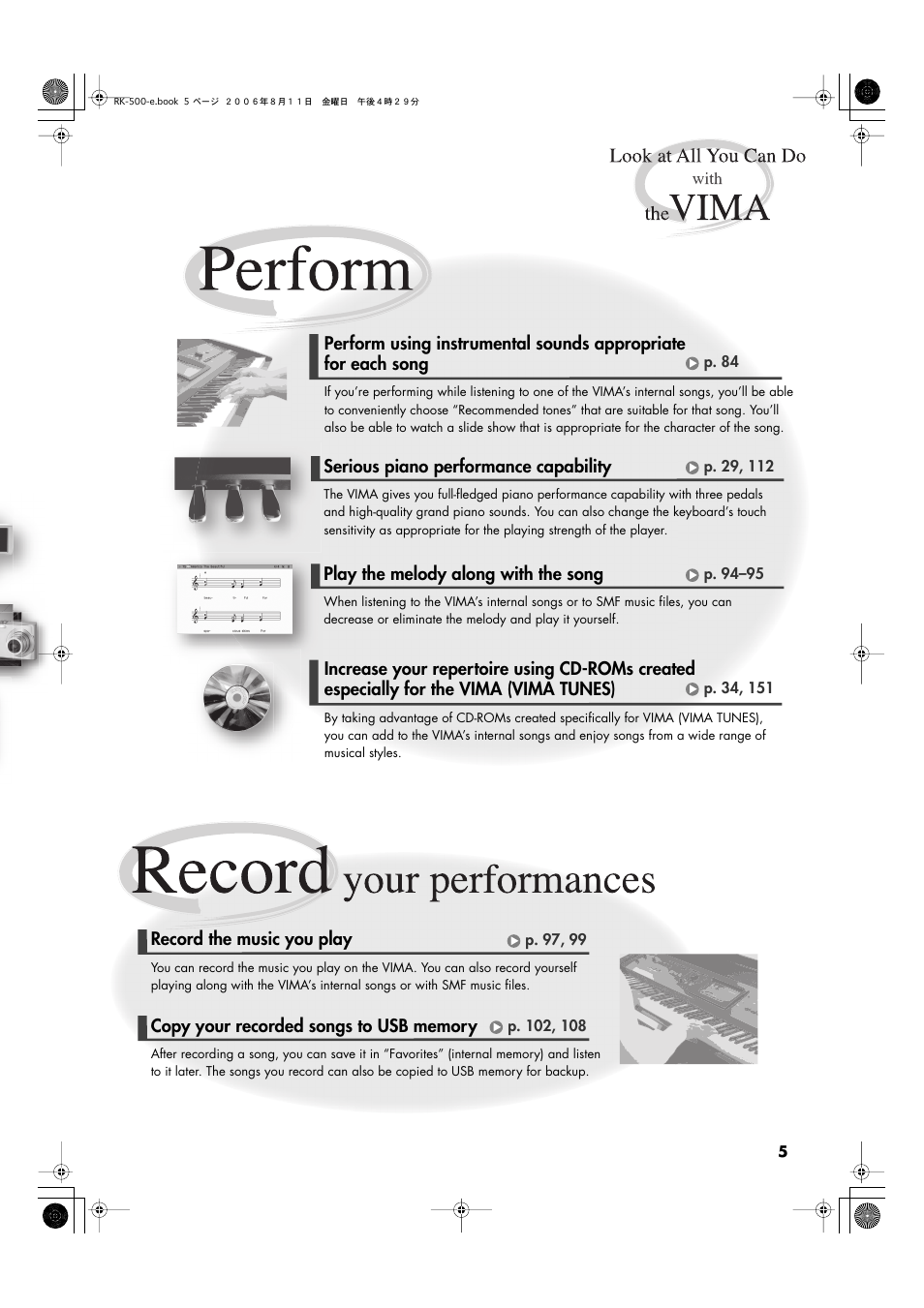 Roland RK-500 User Manual | Page 6 / 166