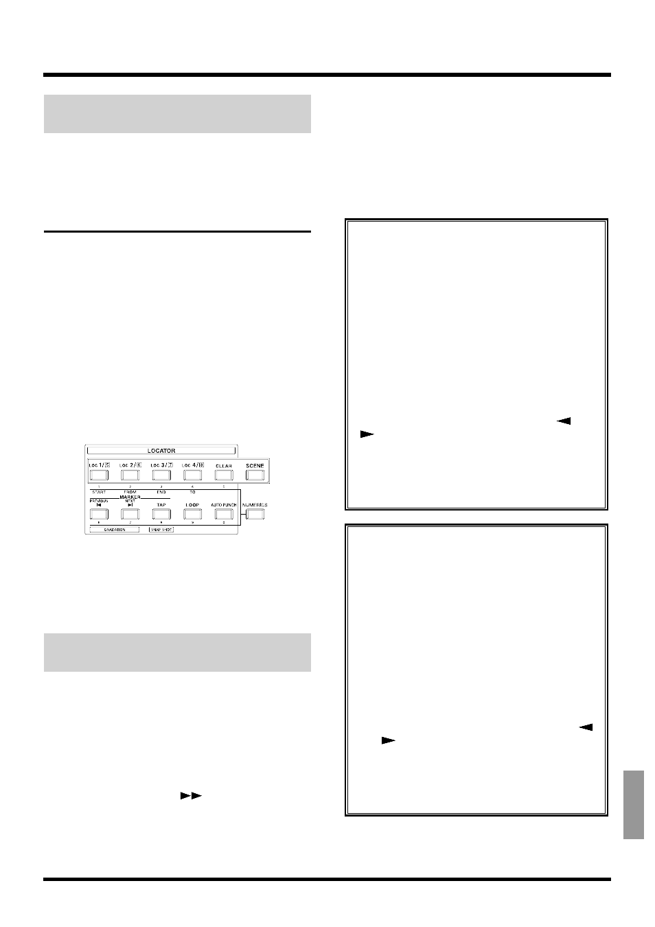 Directly inputting numeric characters | Roland VS-880EX User Manual | Page 153 / 192