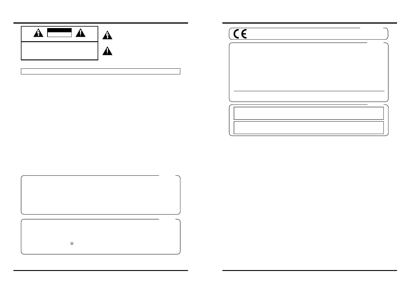 Grounding instructions, Notice avis | Roland VS-880EX User Manual | Page 2 / 192