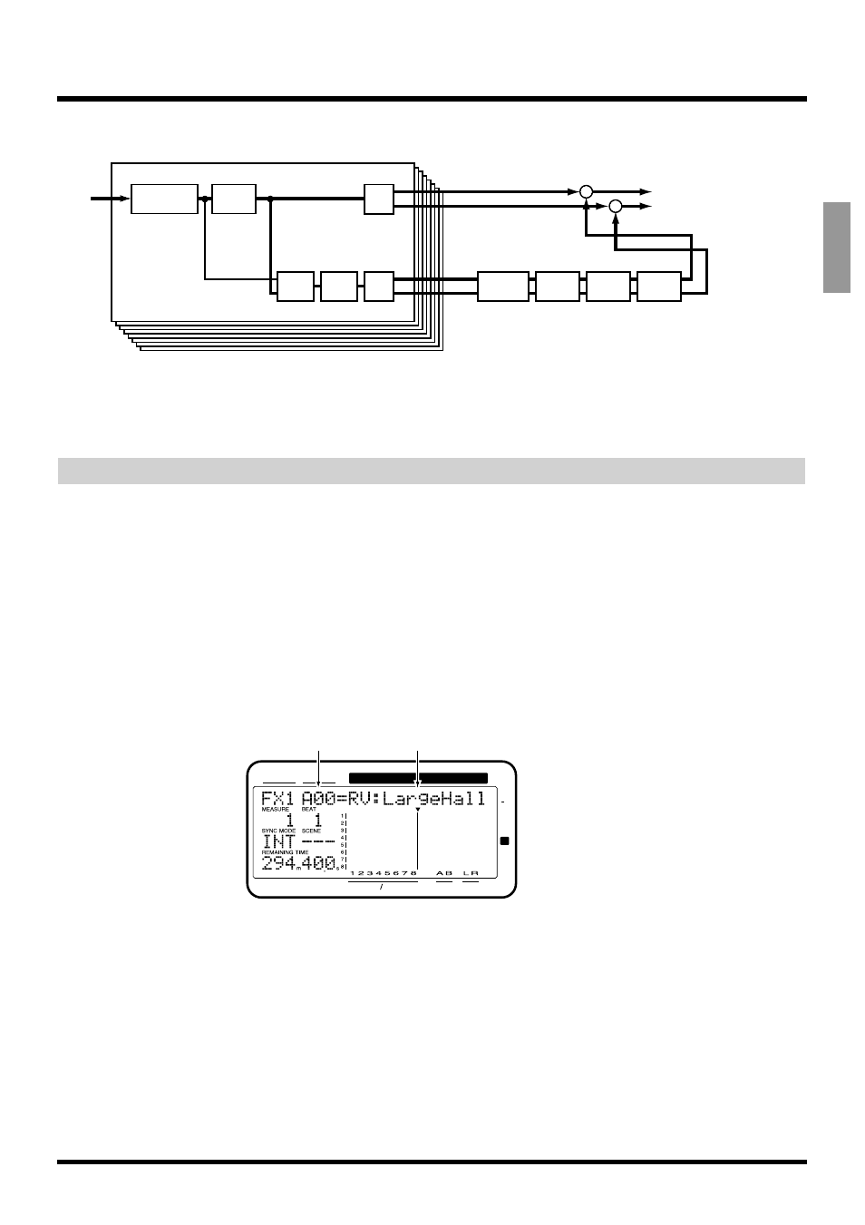 Applying effects while recording (send/return), Select an effect, Chapter 3 multi-track recording 51 | Chapter 3 | Roland VS-880EX User Manual | Page 51 / 192