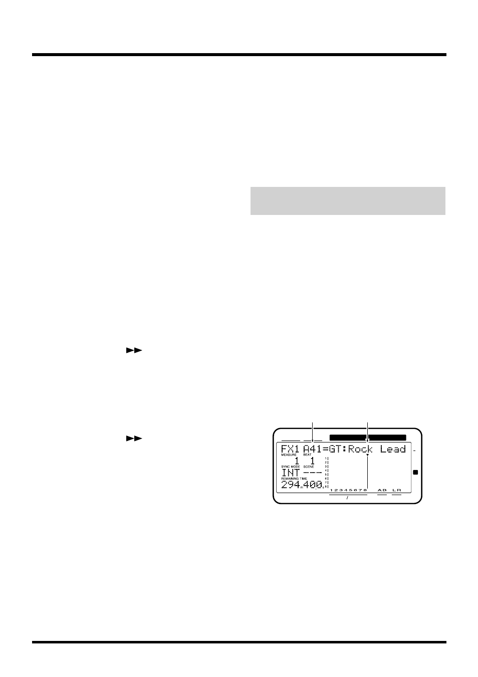 Applying effects while recording (insert), Select an effect, Chapter 3 multi-track recording 52 | Roland VS-880EX User Manual | Page 52 / 192