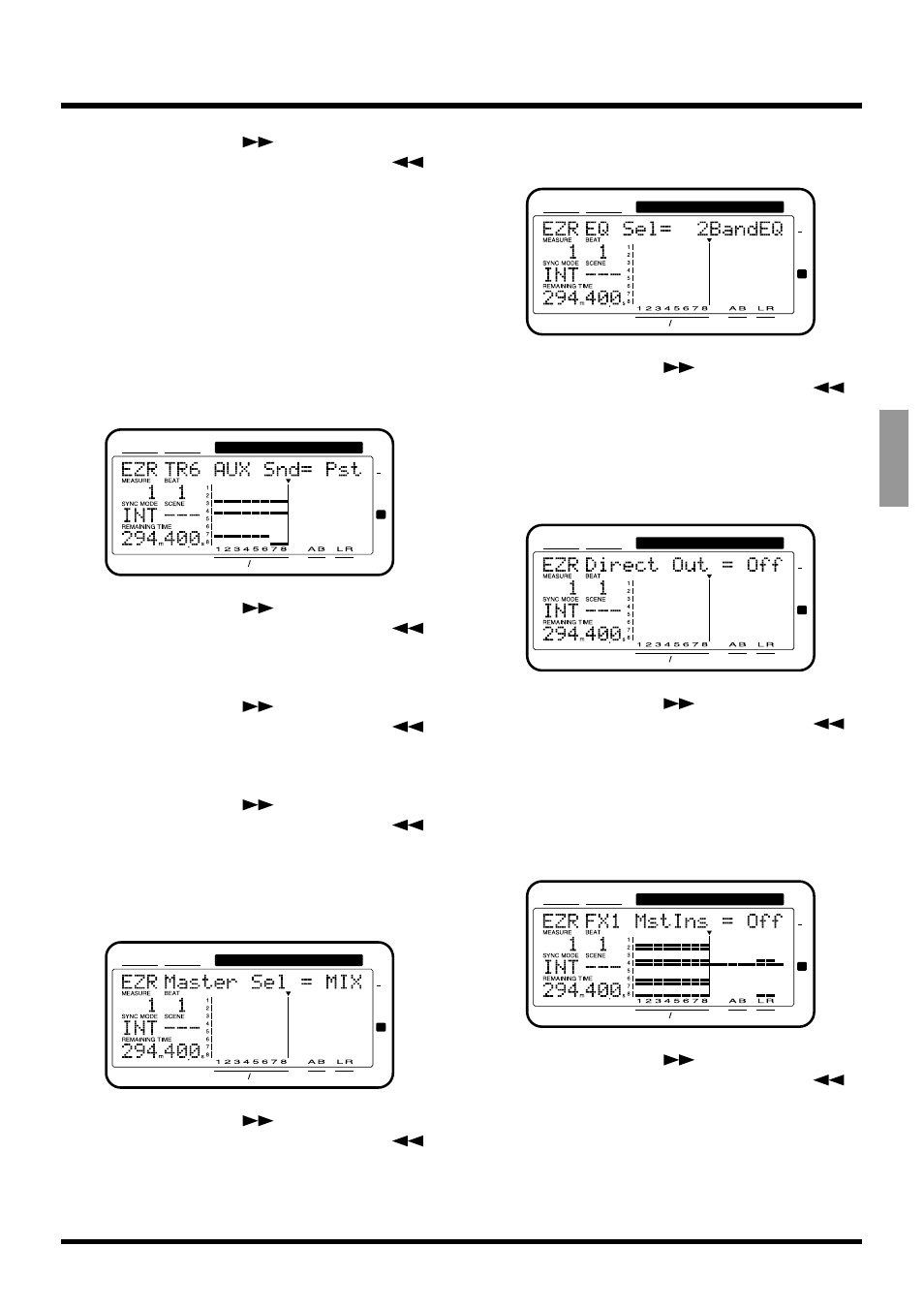 Chapter 5 storing mixer settings 83, Chapter 5 | Roland VS-880EX User Manual | Page 83 / 192