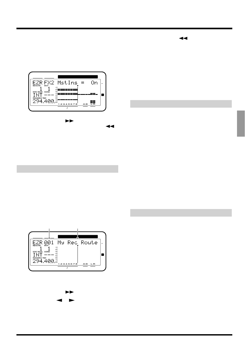 Saving the current routing (user routing), Recalling user routing, Deleting user routings | Chapter 5 storing mixer settings 87 | Roland VS-880EX User Manual | Page 87 / 192