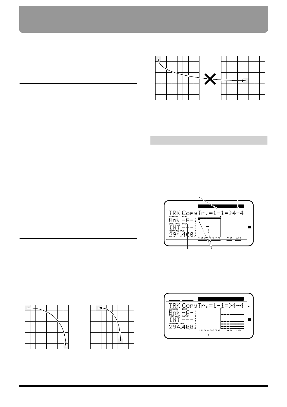 About editing operations, Track edit, About the bar display | Roland VS-880EX User Manual | Page 88 / 192