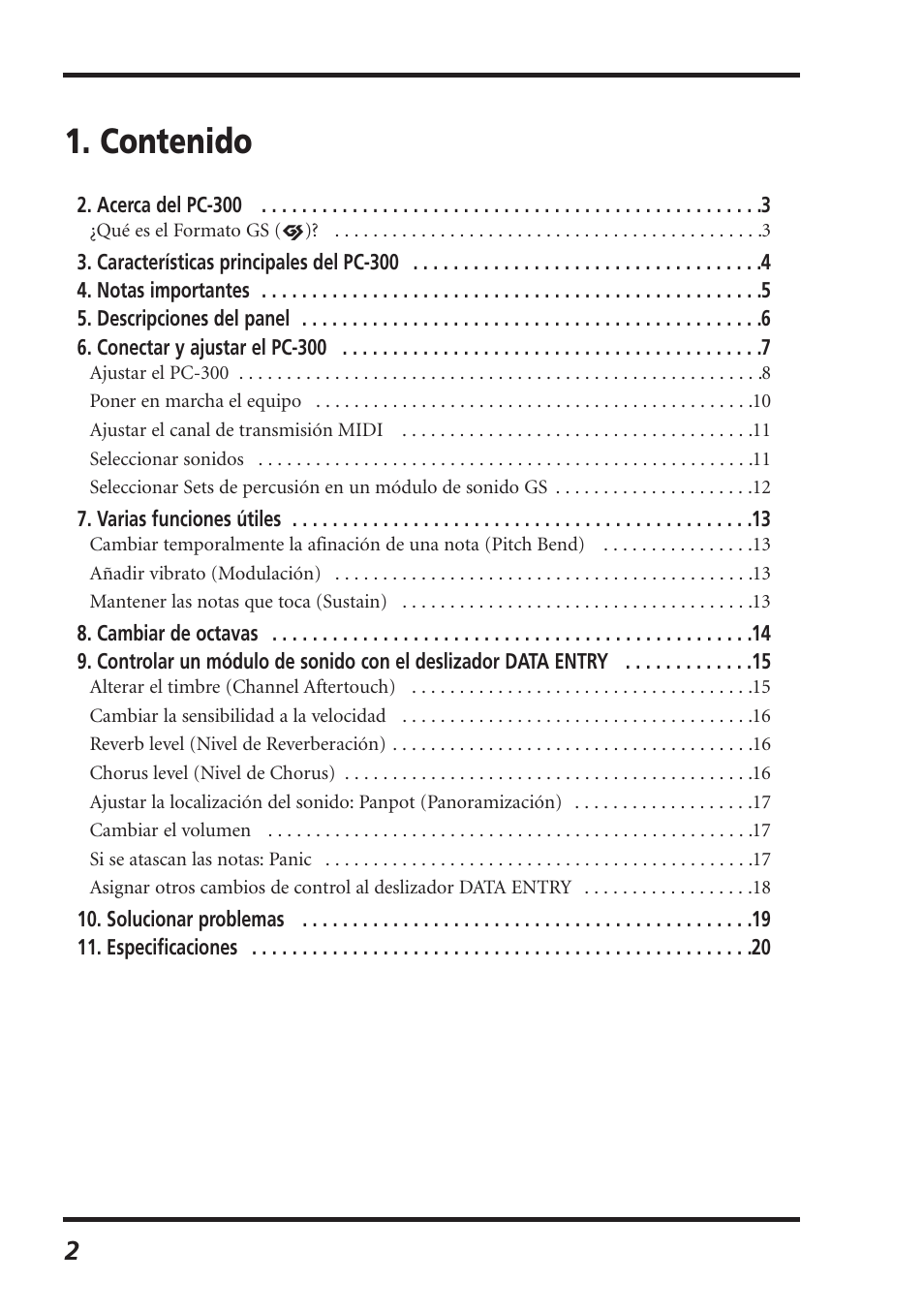 Roland PC-300 User Manual | Page 104 / 128
