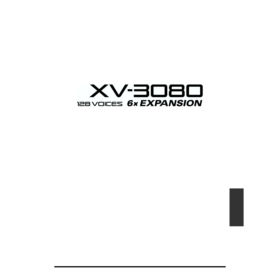 Appendices | Roland XV-3080 User Manual | Page 147 / 204