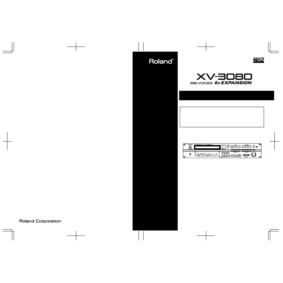 Owner’s manual | Roland XV-3080 User Manual | Page 204 / 204