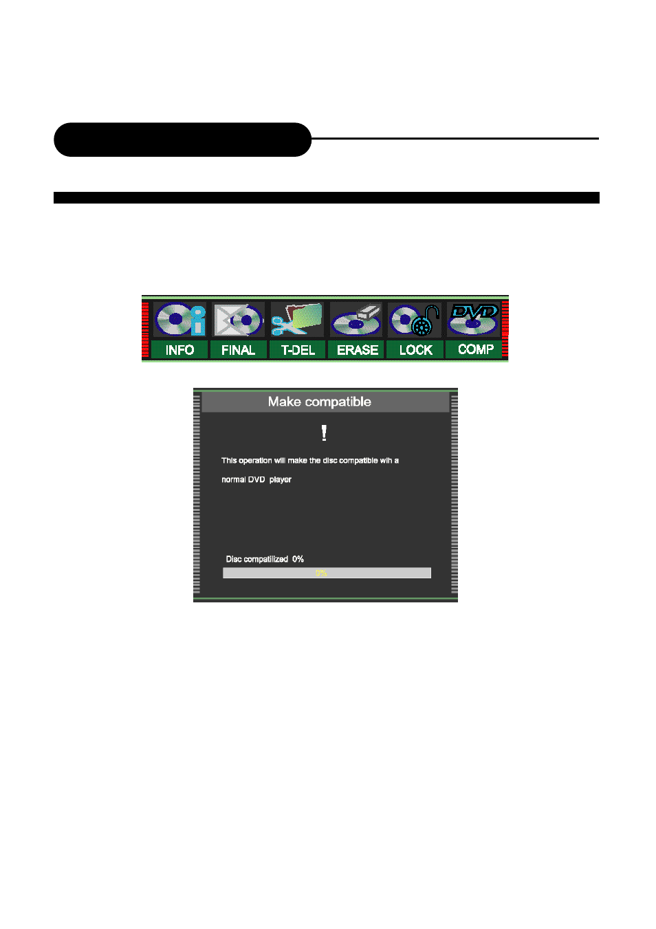 Editing | Ritek Yakumo DVD Record MasterXL DVD+RW Recorder/Player User Manual | Page 38 / 43