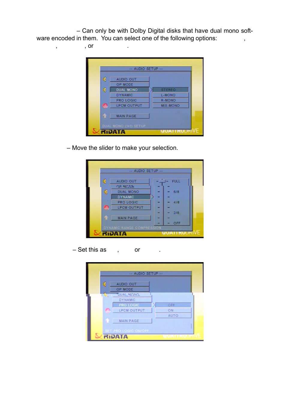 Ritek QuattroDrive User Manual | Page 18 / 33