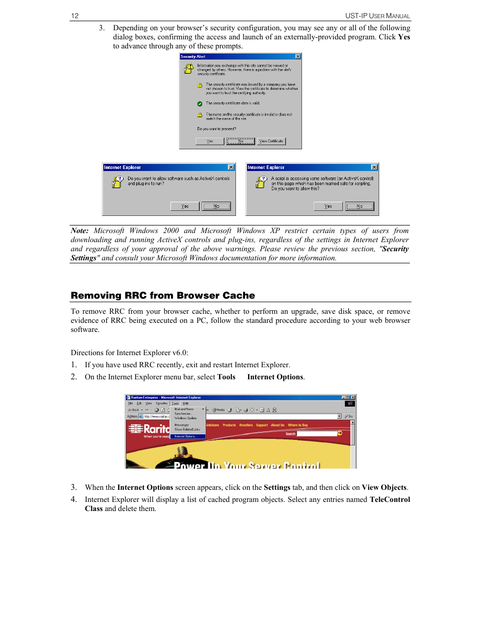 Raritan Computer UST-IP User Manual | Page 18 / 64