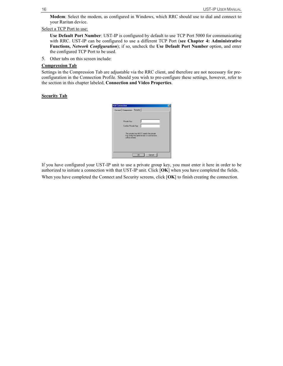 Raritan Computer UST-IP User Manual | Page 22 / 64