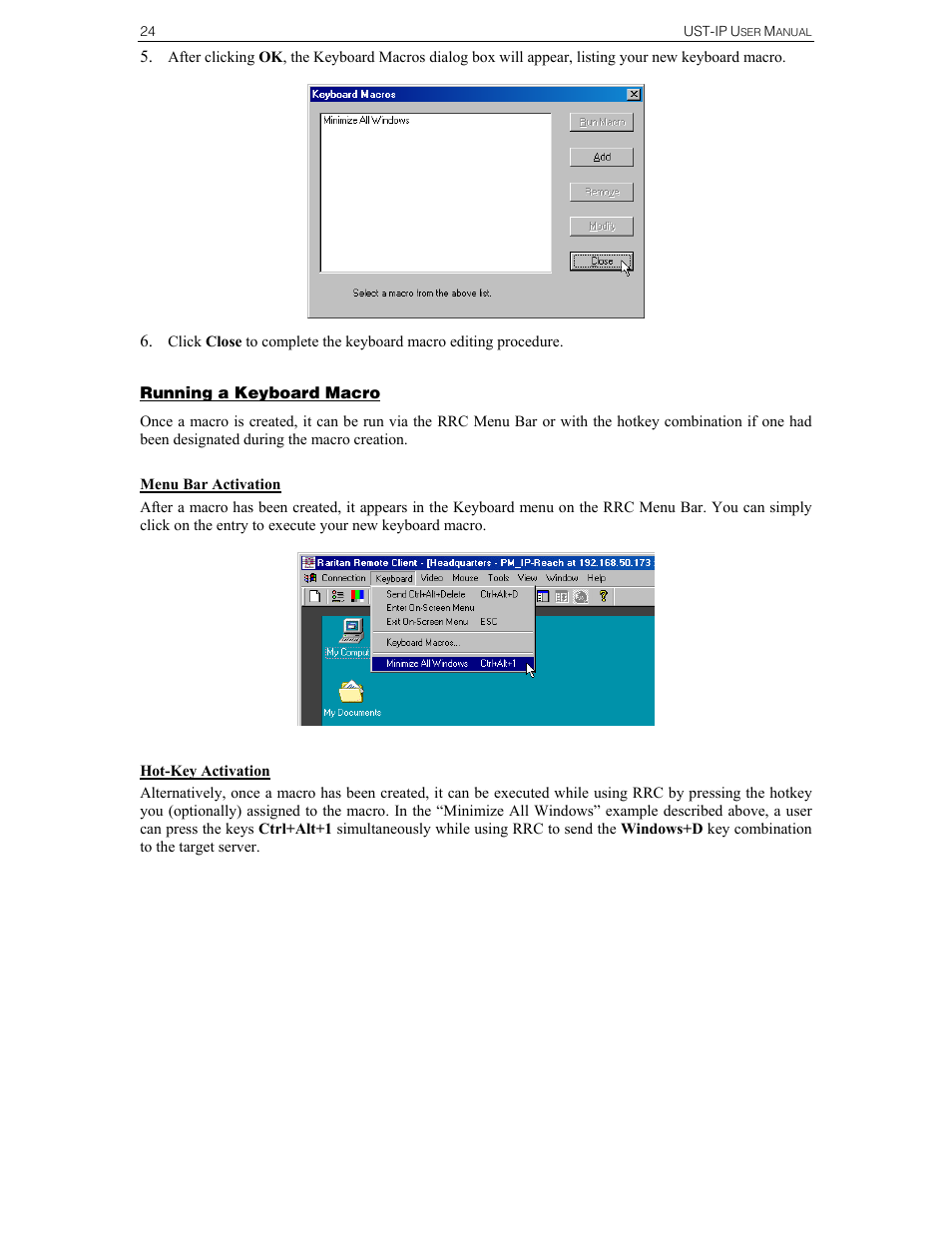 Raritan Computer UST-IP User Manual | Page 30 / 64