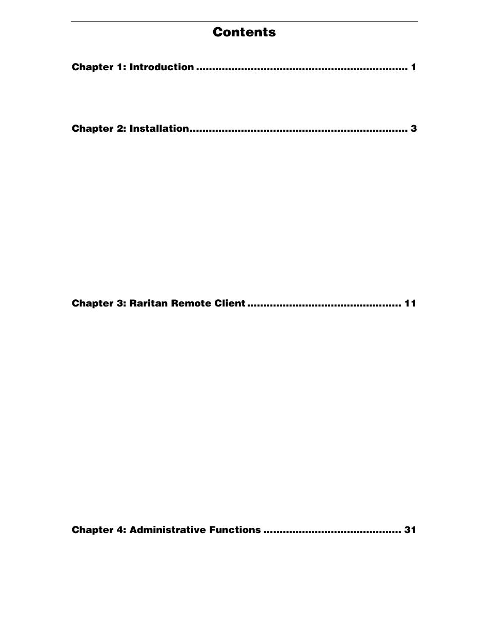 Raritan Computer UST-IP User Manual | Page 5 / 64