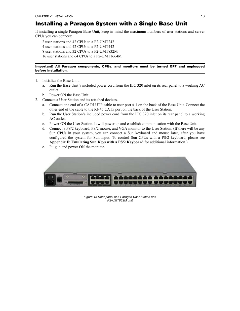 Raritan Computer Paragon P2-UMT1664M User Manual | Page 23 / 96