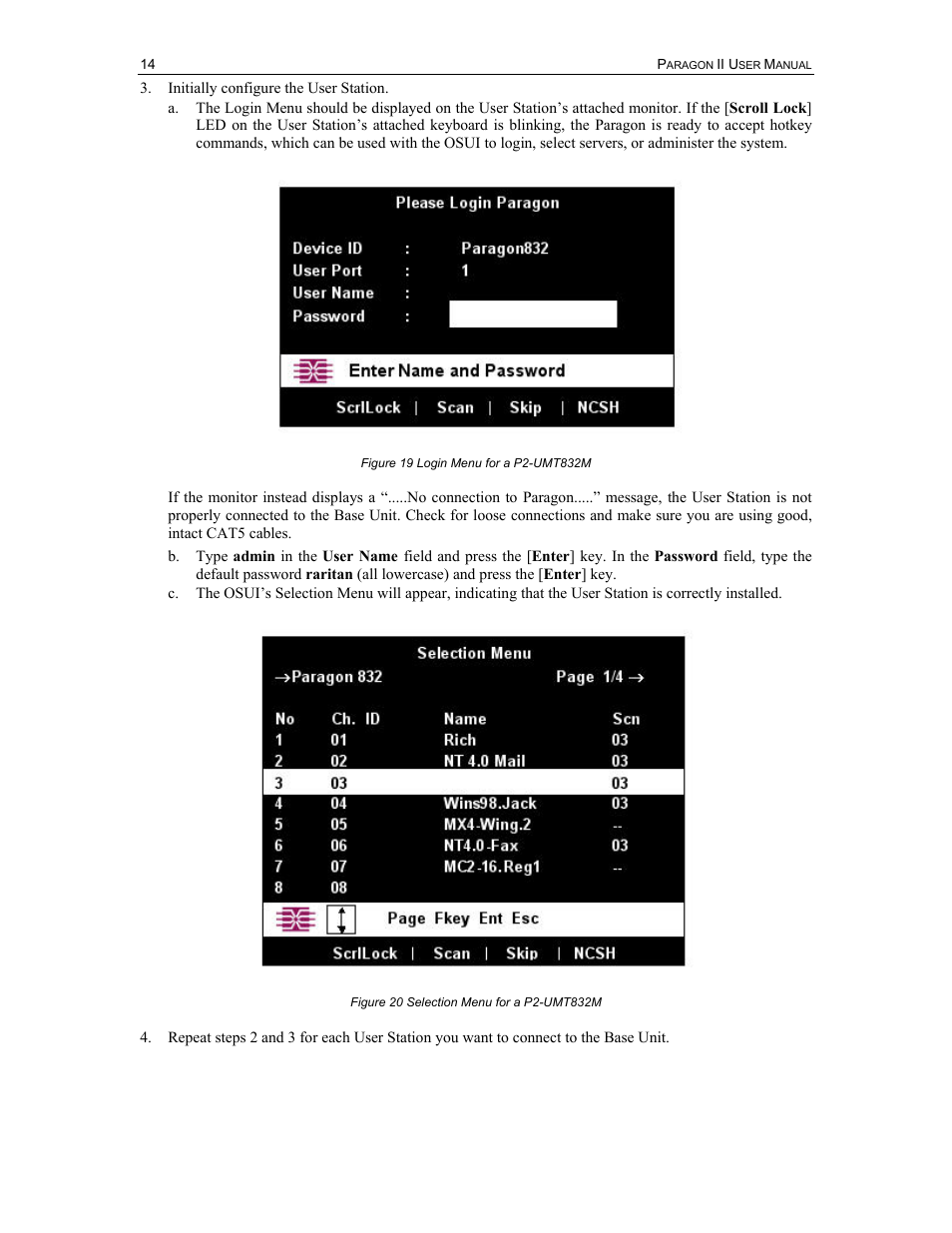 Raritan Computer Paragon P2-UMT1664M User Manual | Page 24 / 96