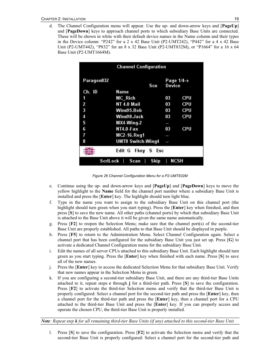 Raritan Computer Paragon P2-UMT1664M User Manual | Page 29 / 96