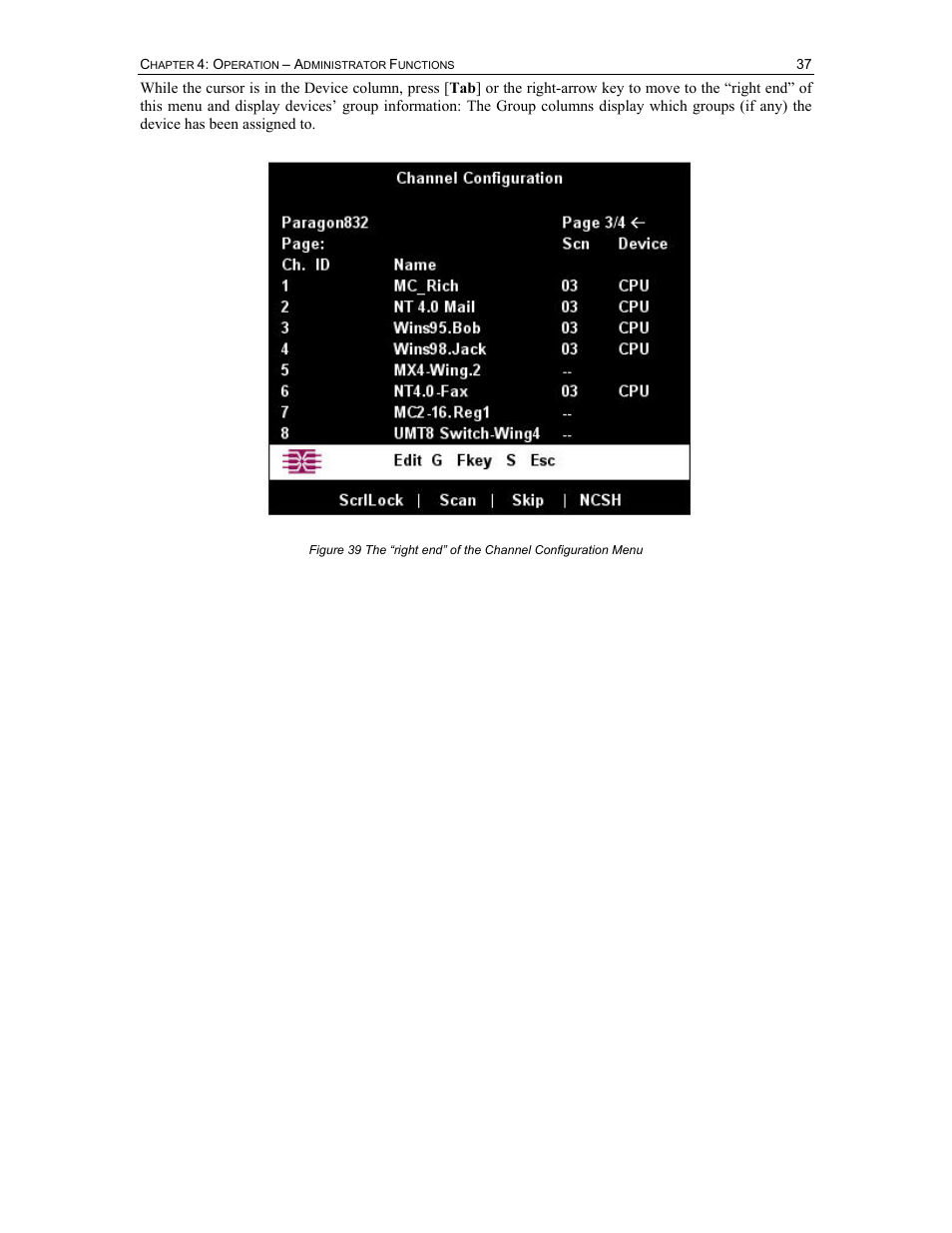 Raritan Computer Paragon P2-UMT1664M User Manual | Page 47 / 96