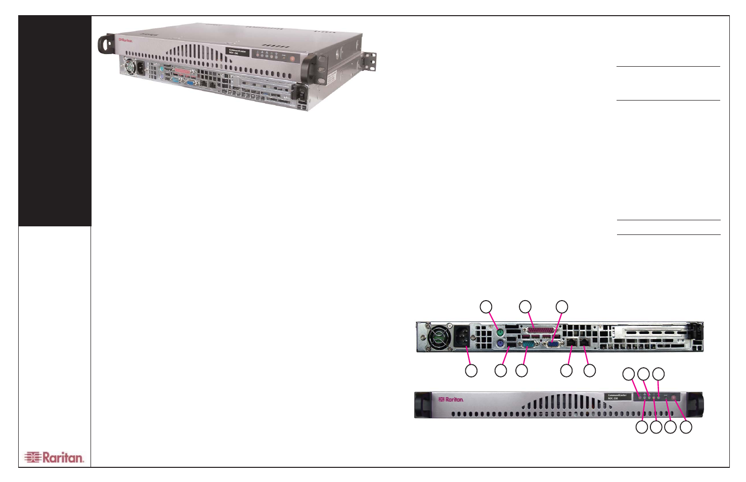 Raritan Computer CC-NOC User Manual | 2 pages