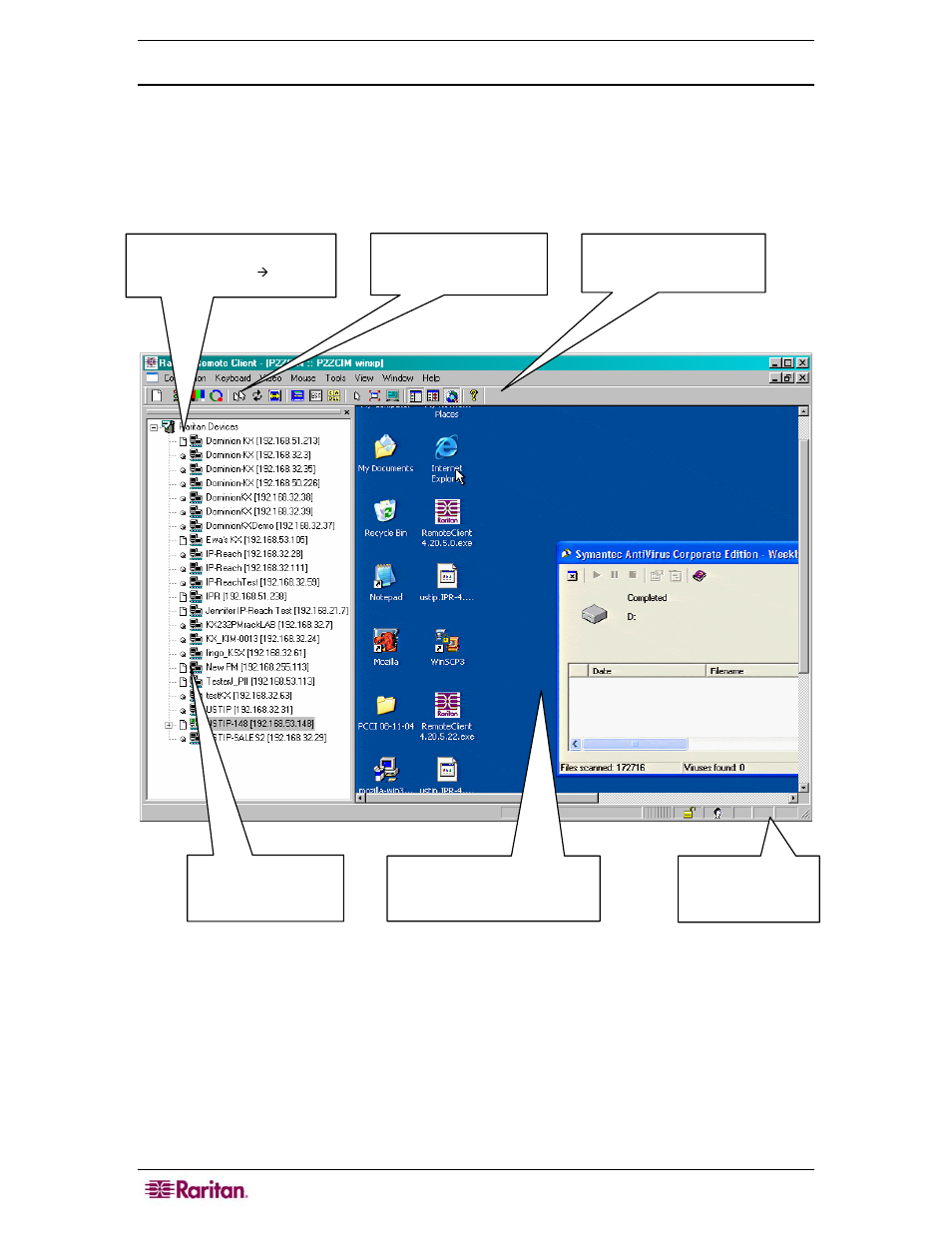 Establish a connection | Raritan Computer P2-USTIP1 User Manual | Page 20 / 52