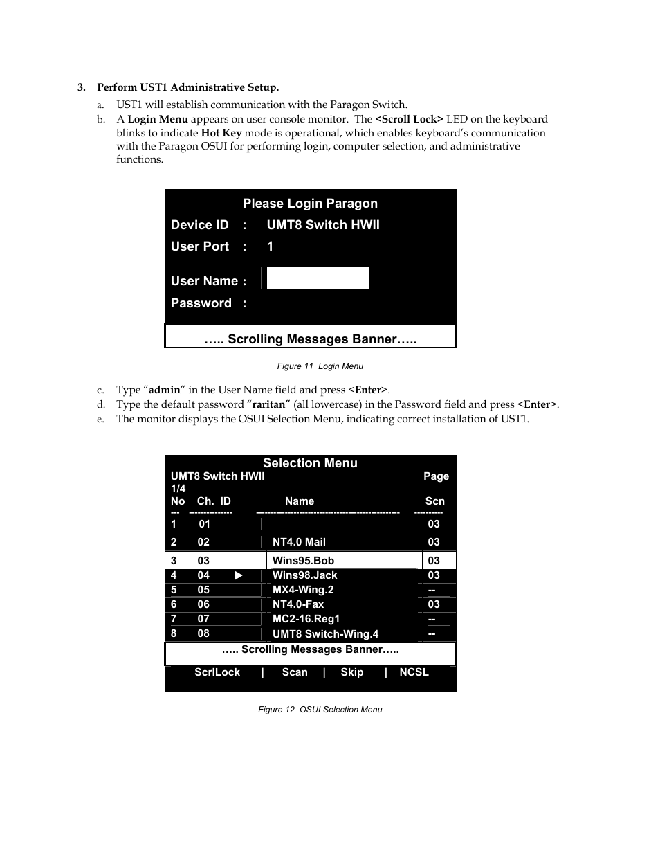 Raritan Computer Paragon switch User Manual | Page 22 / 117