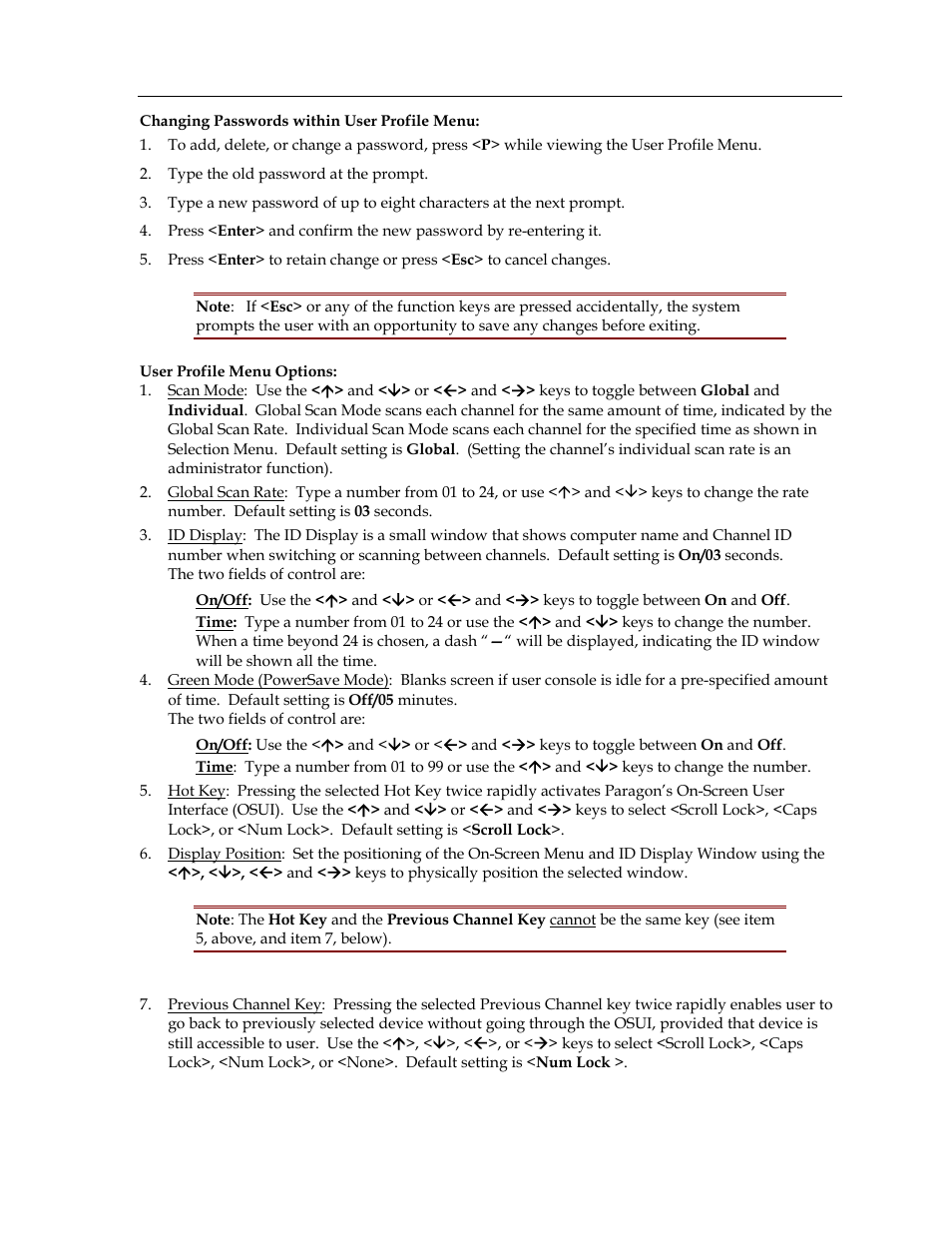 Raritan Computer Paragon switch User Manual | Page 61 / 117