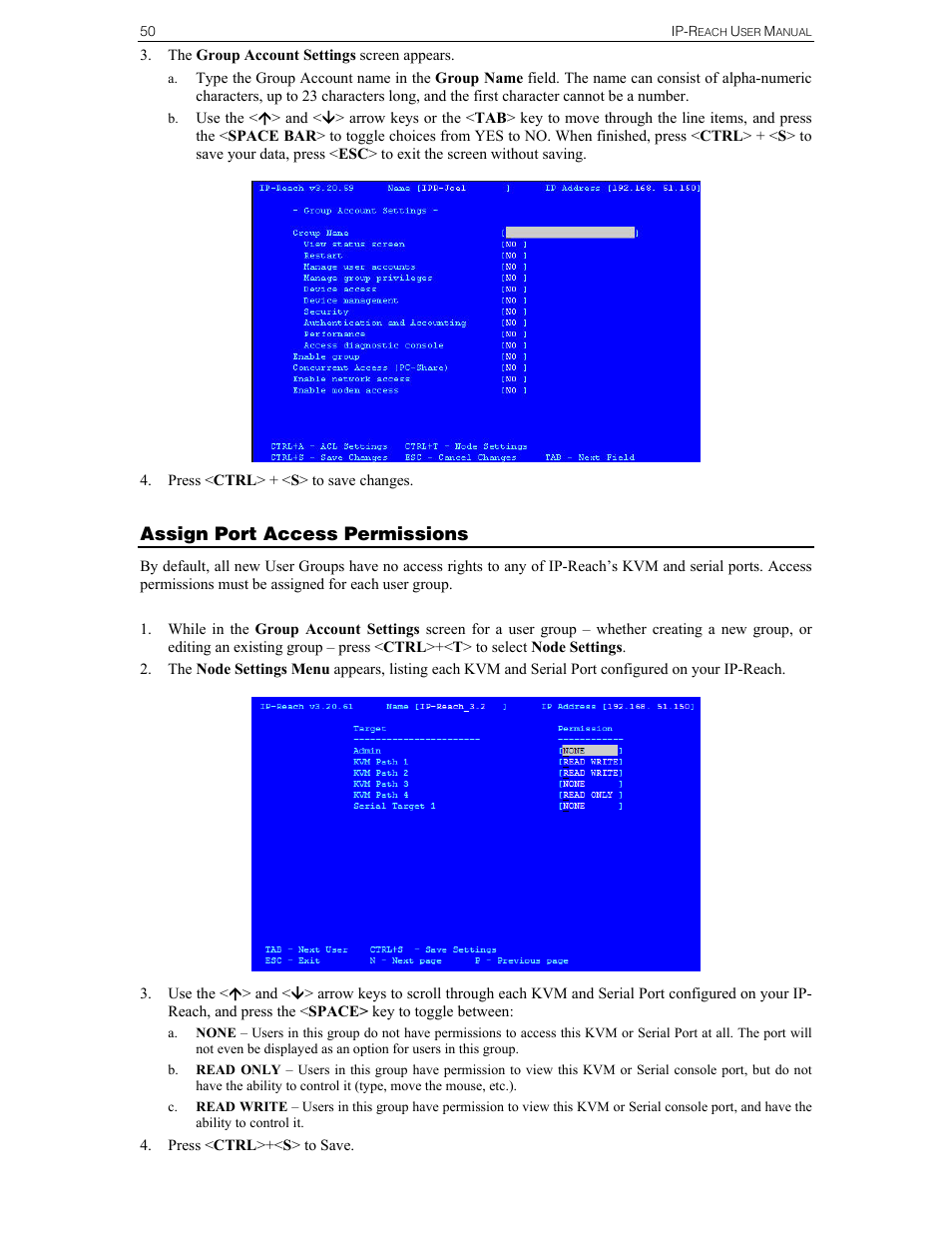 Assign port access permissions | Raritan Computer IPR-TR364 User Manual | Page 58 / 84