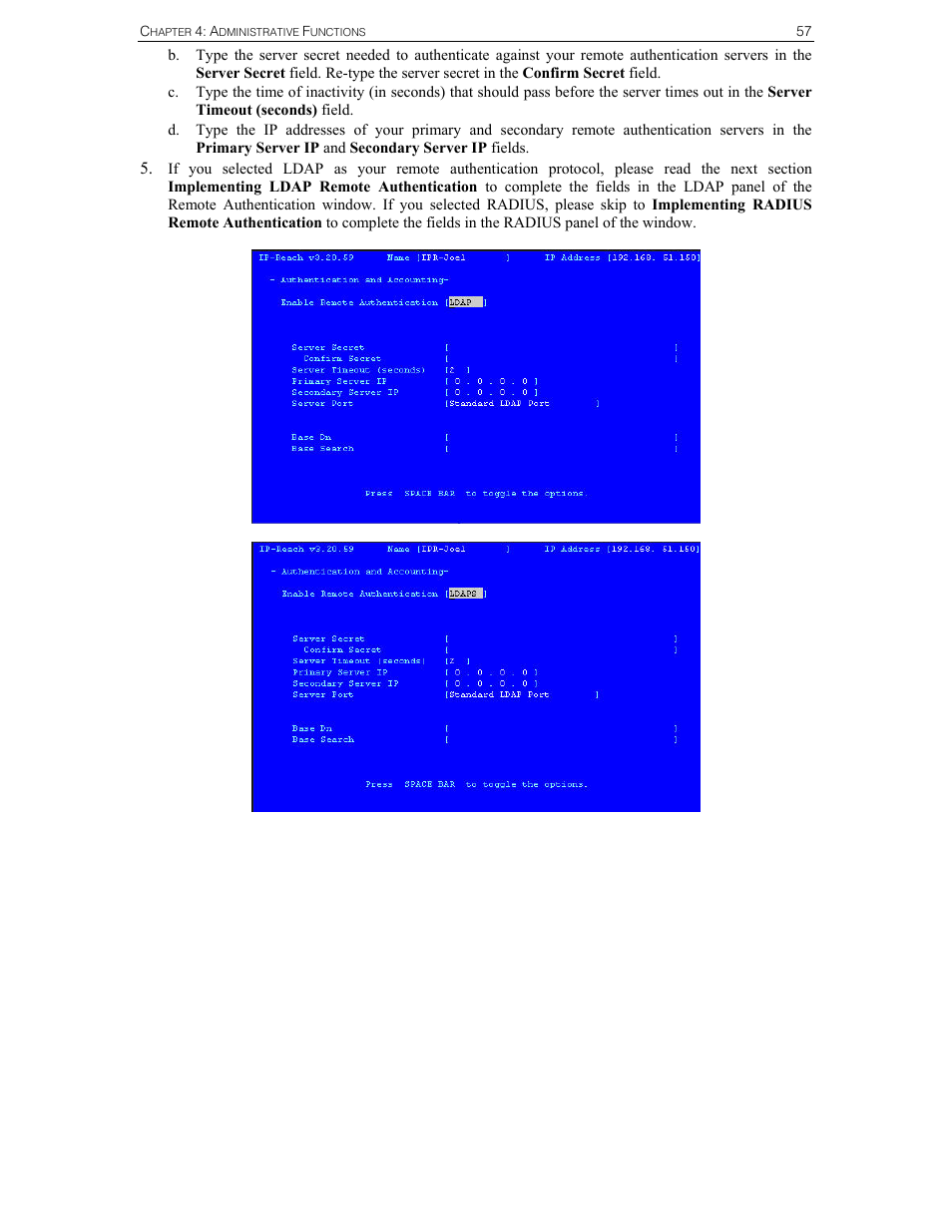 Raritan Computer IPR-TR364 User Manual | Page 65 / 84