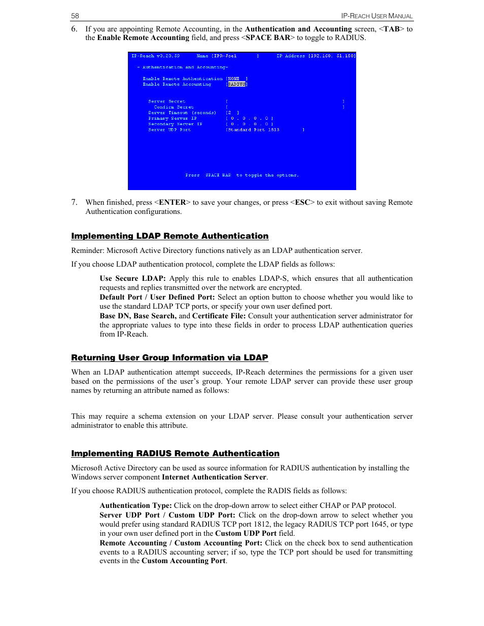 Raritan Computer IPR-TR364 User Manual | Page 66 / 84