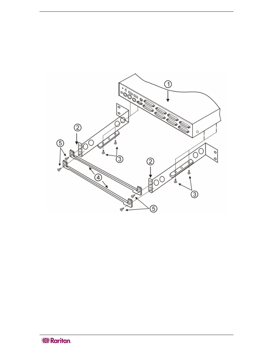 Rcs8 to cs-pent 8, Figure 13. rcs8 to cs-pent 8 installation | Raritan Computer CS-PENT User Manual | Page 18 / 20