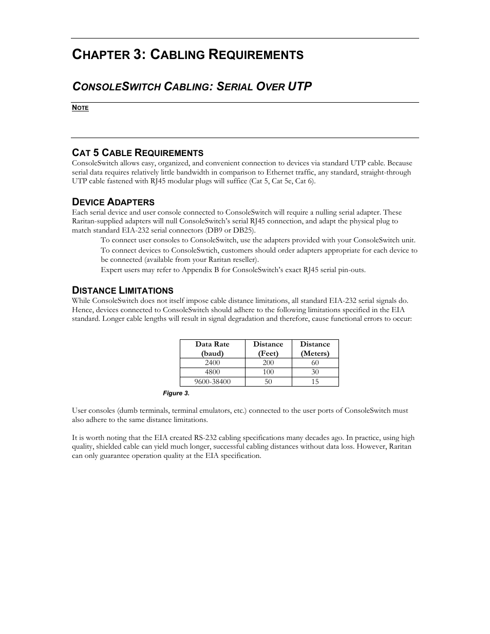 Hapter, Abling, Equirements | Raritan Computer SCS232 User Manual | Page 13 / 39