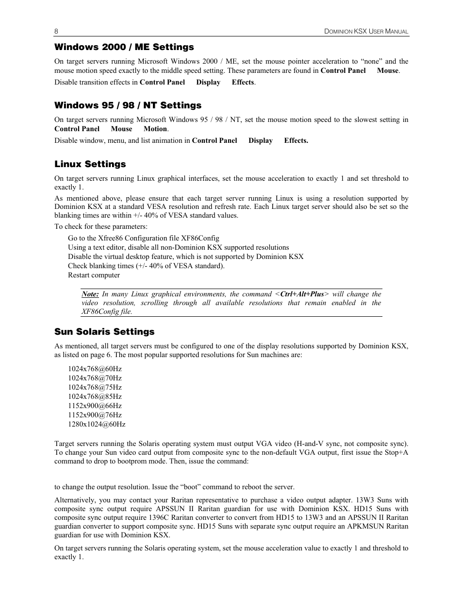 Raritan Computer DKSX440 User Manual | Page 20 / 94