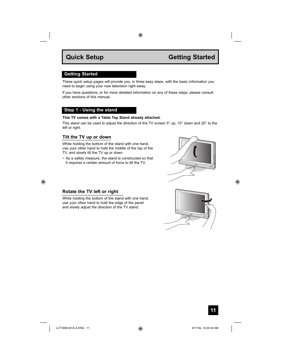 Quick setup getting started | Raritan Computer LT-32X506 User Manual | Page 11 / 56