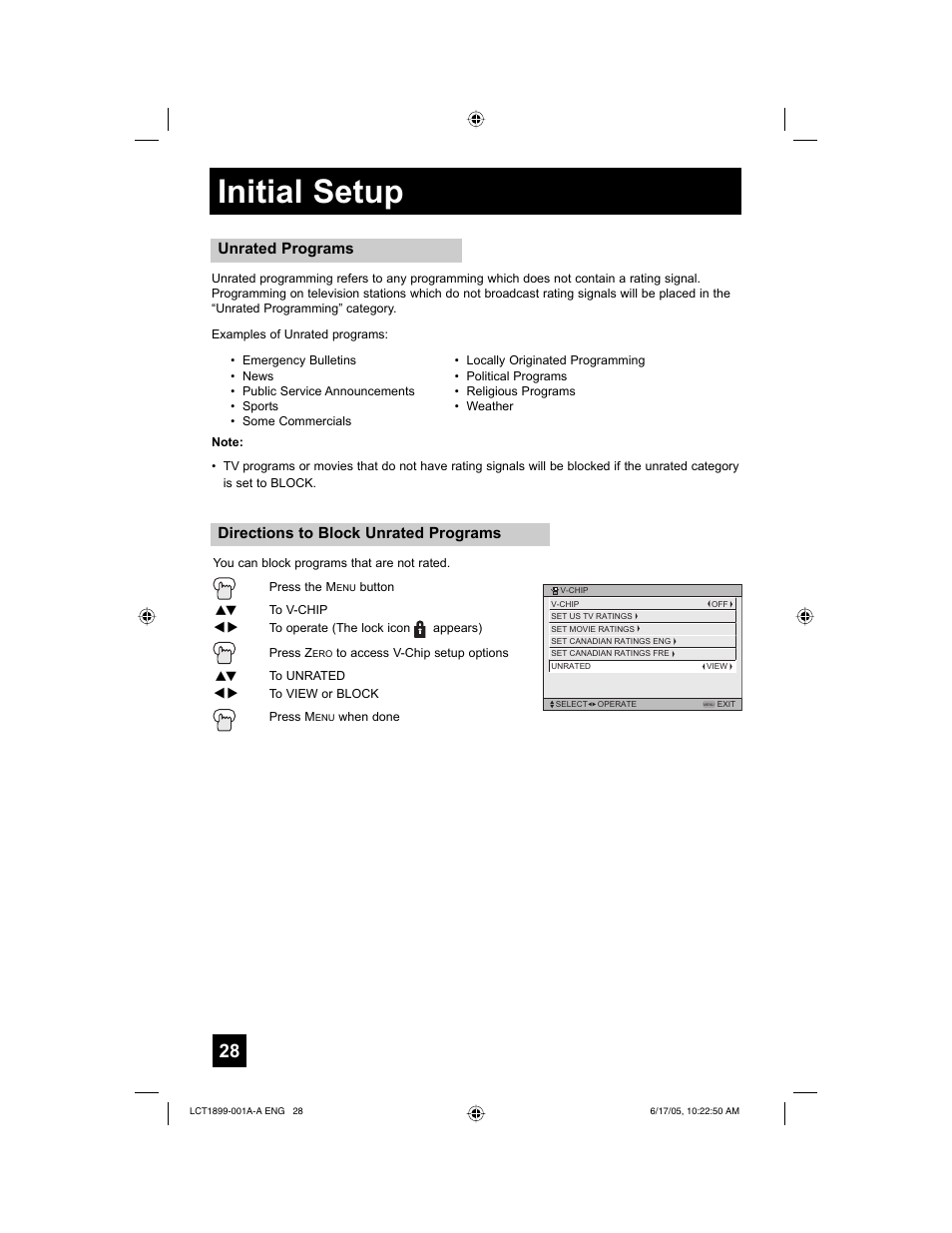 Initial setup | Raritan Computer LT-32X506 User Manual | Page 28 / 56