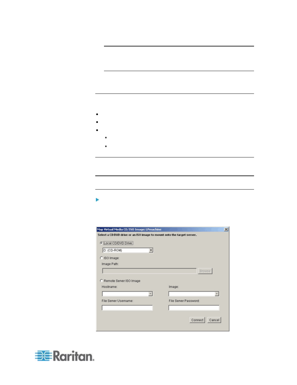 Cd-rom/dvd-rom/iso images, E 101) | Raritan Computer DOMINION KSX II User Manual | Page 111 / 362