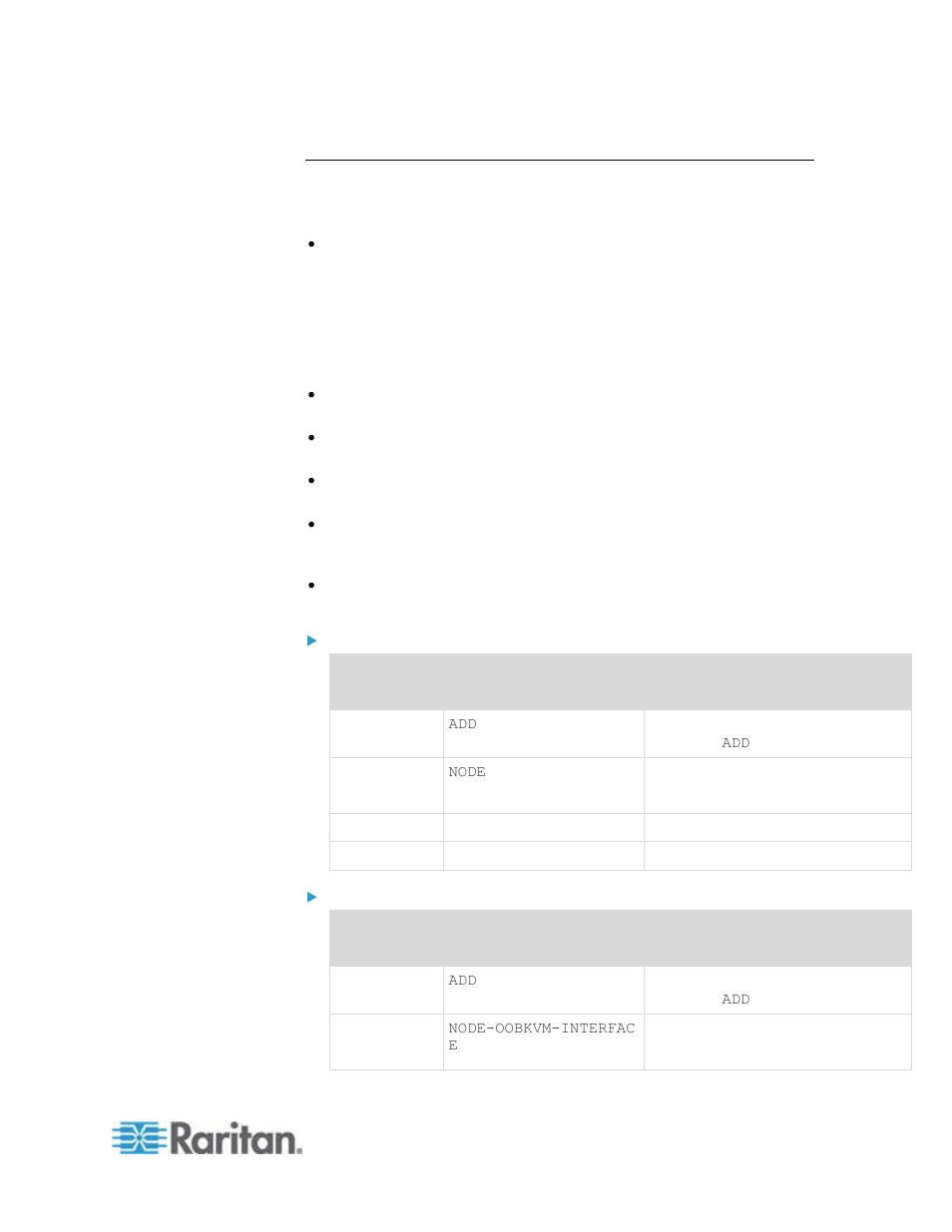 Nodes csv file requirements | Raritan Computer CCA-0N-V5.1-E User Manual | Page 157 / 420