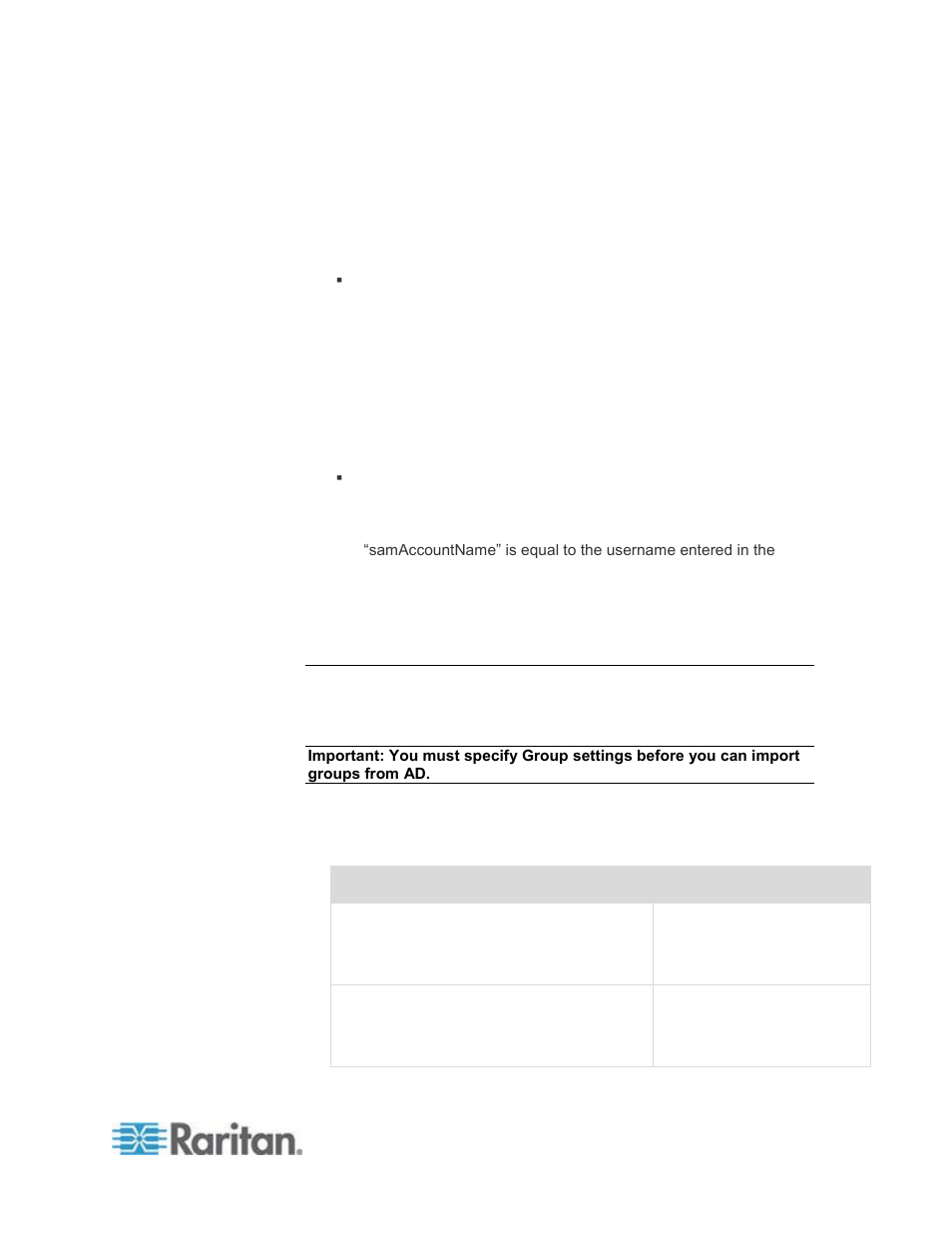 Ad group settings | Raritan Computer CCA-0N-V5.1-E User Manual | Page 211 / 420
