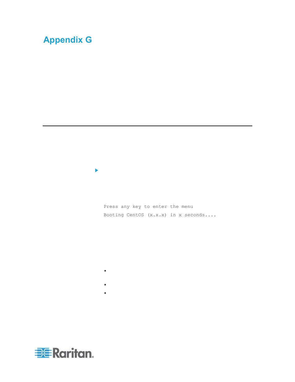 Diagnostic utilities, Memory diagnostic, Appendix g diagnostic utilities | Raritan Computer CCA-0N-V5.1-E User Manual | Page 392 / 420