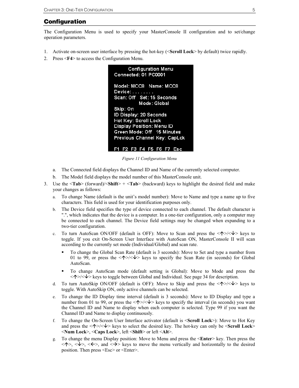 Configuration | Raritan Computer MCC4 User Manual | Page 13 / 42