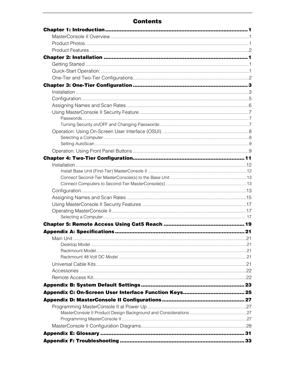 Raritan Computer MCC4 User Manual | Page 5 / 42