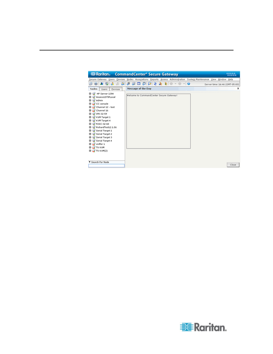 Cc-sg admin client | Raritan Computer Home Security System User Manual | Page 26 / 384