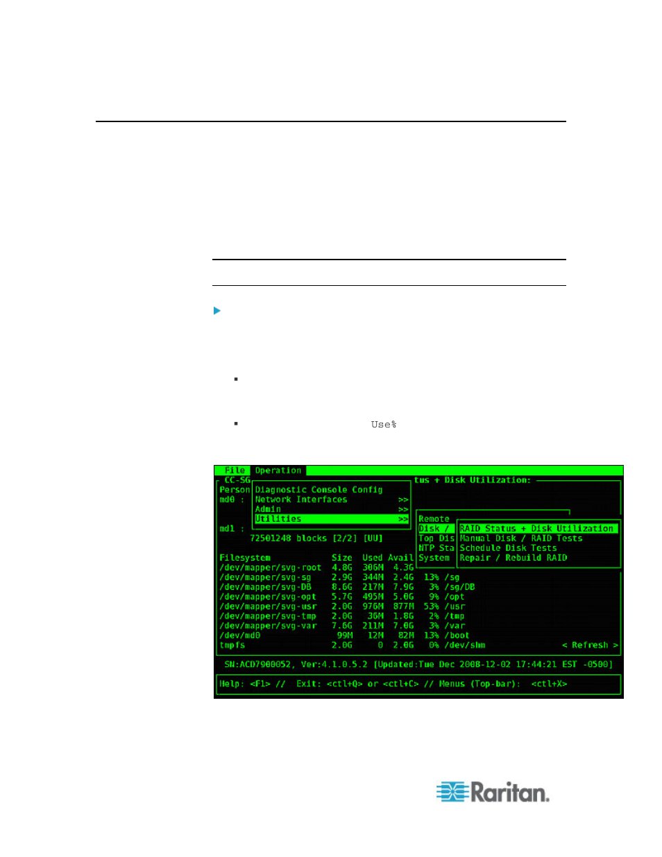 Cc-sg disk monitoring | Raritan Computer Home Security System User Manual | Page 358 / 384