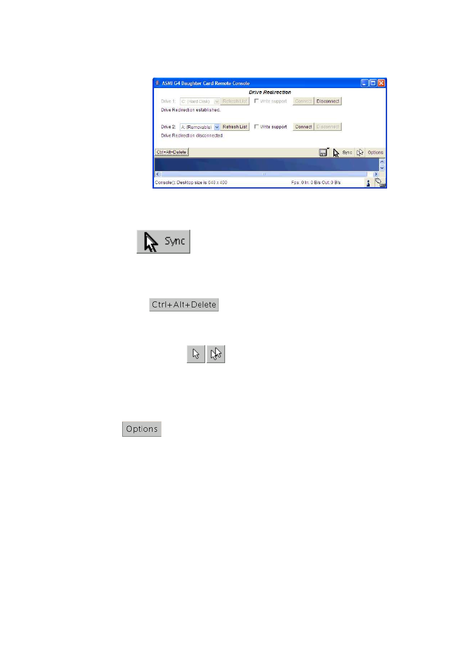 Remote console options | Raritan Computer Raritan ASMI G4 User Manual | Page 34 / 115
