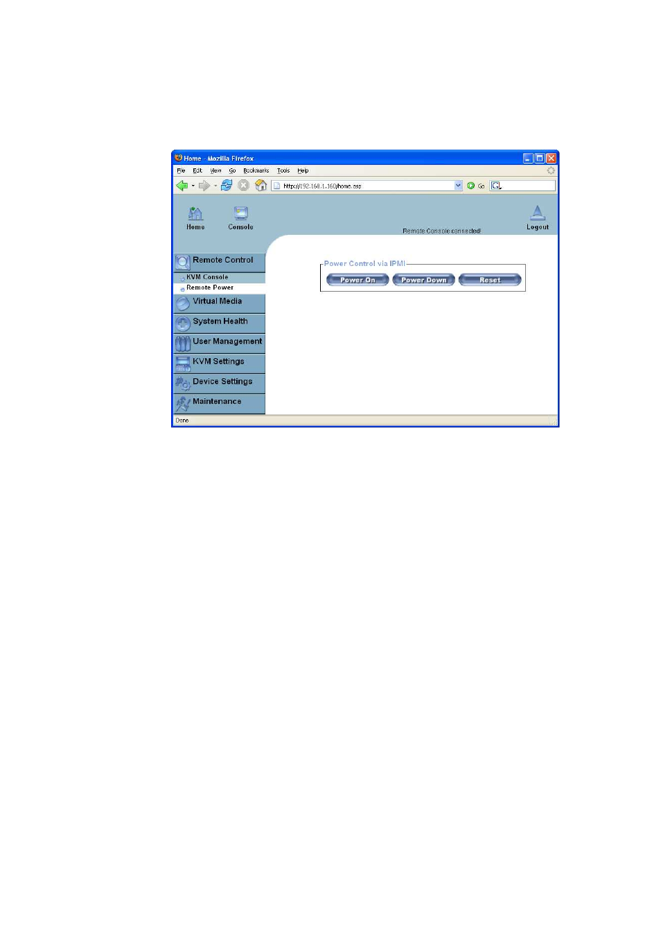 Remote power, Virtual media | Raritan Computer Raritan ASMI G4 User Manual | Page 46 / 115