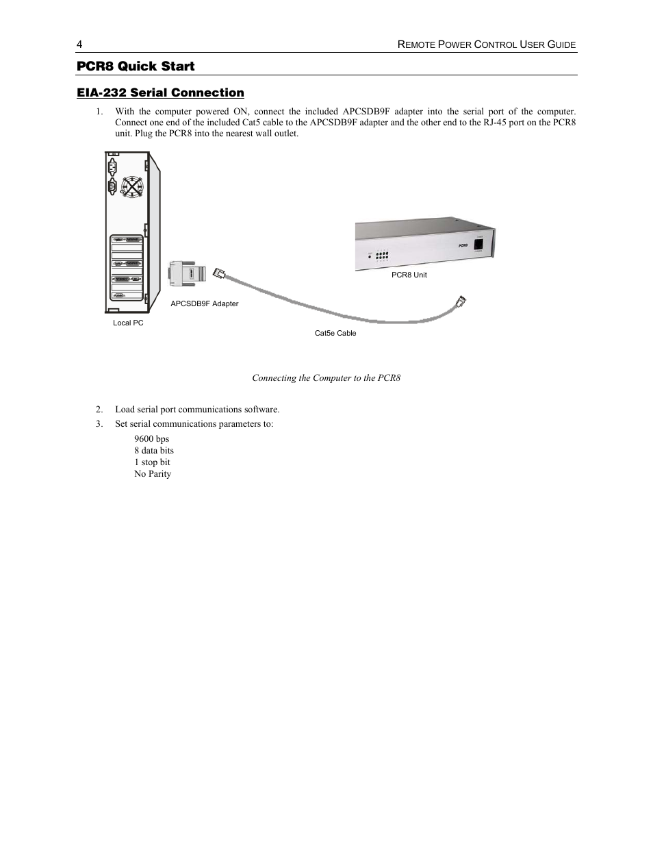 Pcr8 quick start | Raritan Computer PCS12 User Manual | Page 14 / 43