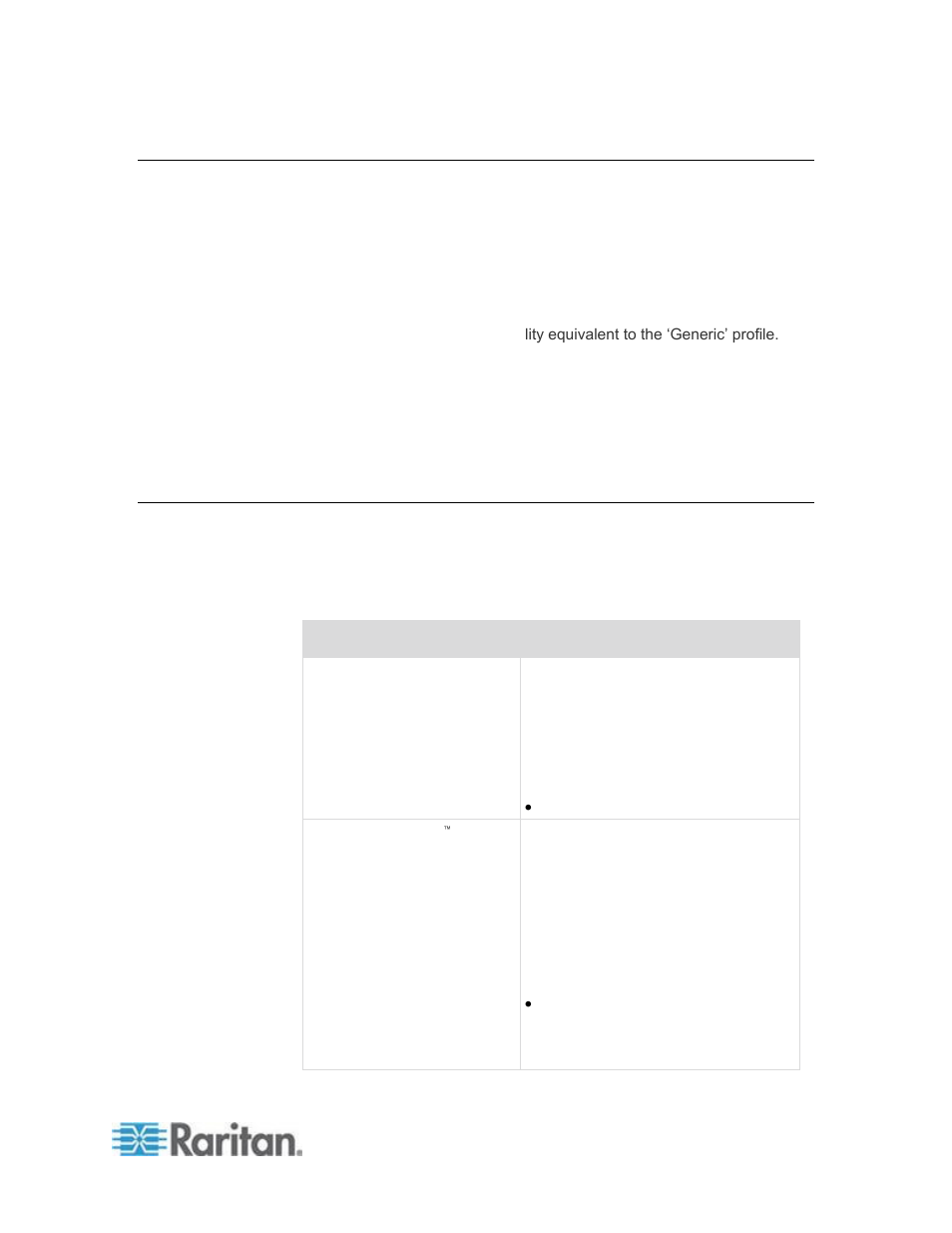 Cim compatibility, Available usb profiles | Raritan Computer DKSXII-V2.3.0-0D-E User Manual | Page 115 / 362