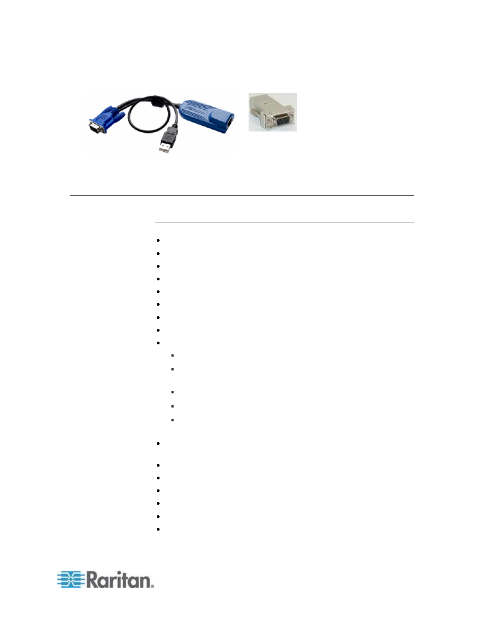 Product features | Raritan Computer DKSXII-V2.3.0-0D-E User Manual | Page 17 / 362