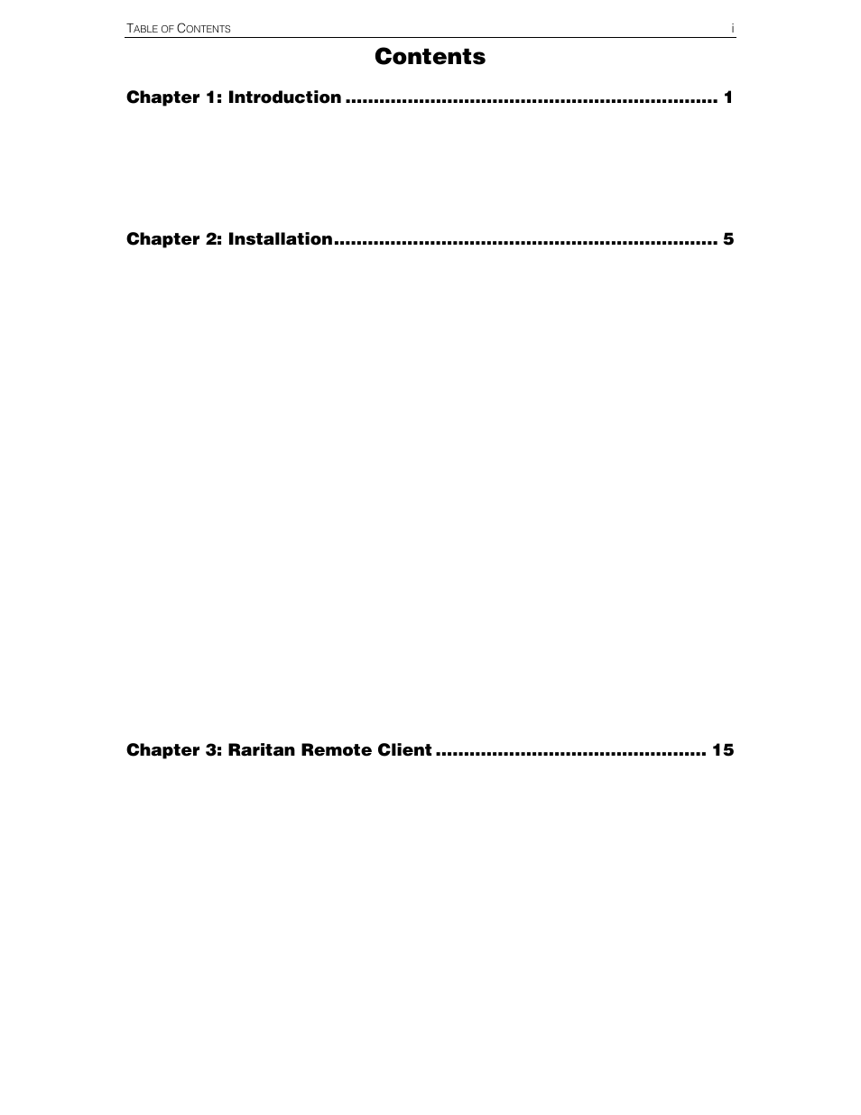 Raritan Computer Raritan TeleReach TR361 User Manual | Page 5 / 84