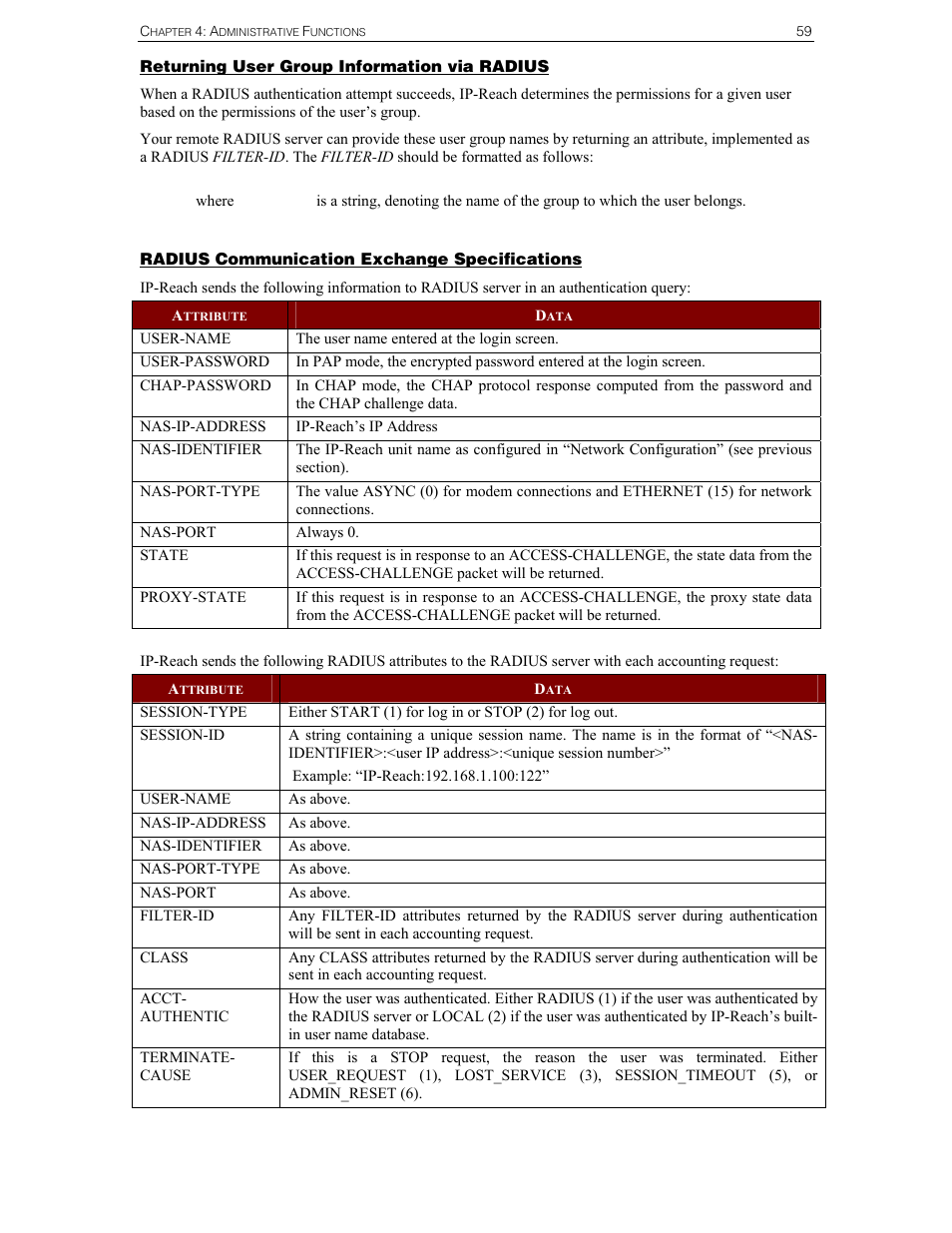 Raritan Computer Raritan TeleReach TR361 User Manual | Page 67 / 84