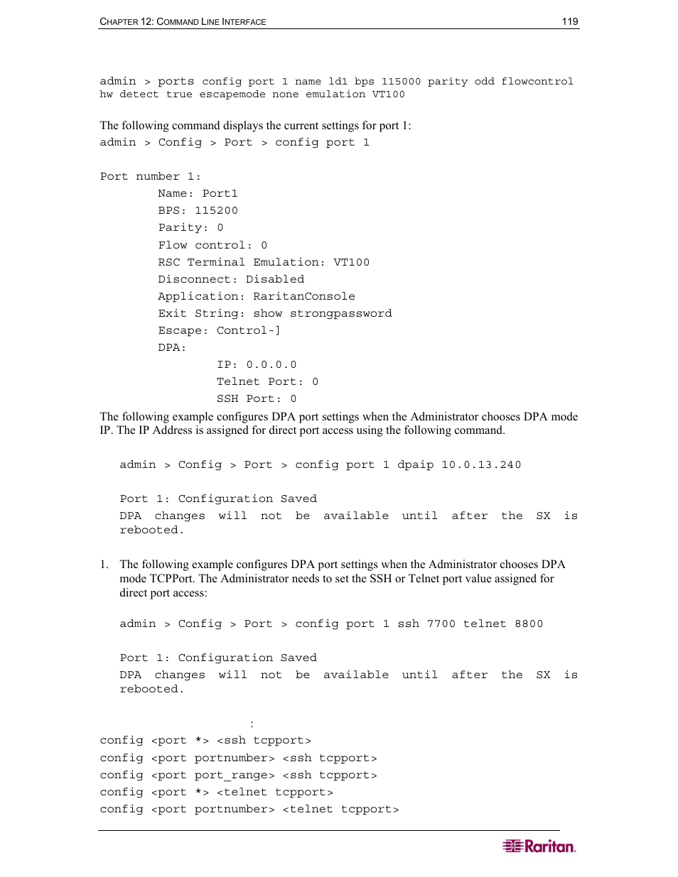 Raritan Computer SX User Manual | Page 137 / 226